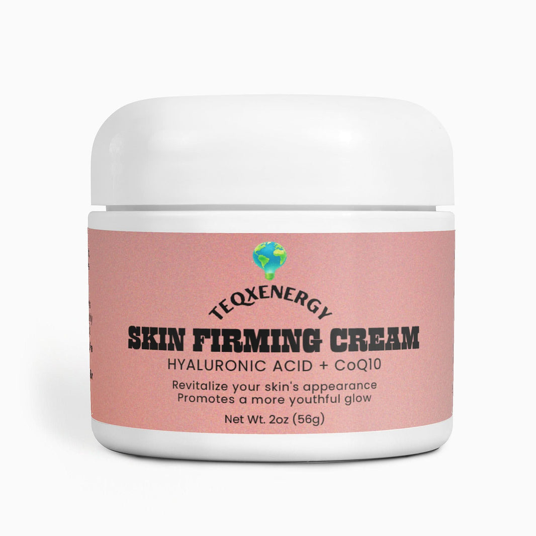 Transform your skincare routine with TeqenX Skin Firming Cream. This advanced anti-aging formula features DMAE, Hyaluronic Acid, and CoQ10 to support a youthful, toned appearance. Enjoy enhanced firmness, deep hydration, and antioxidant protection for your face, neck, and eye areas. The lightweight, fast-absorbing cream is perfect for daily use. Elevate your beauty regimen with this USA-manufactured cream.