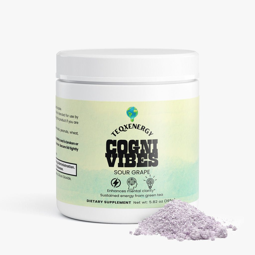 CogniVibes Sour Grape - Focus Powder Alpha-GPC