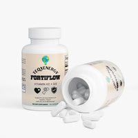 FortiFlow by TeqenX supports bone and heart health with vitamin D3, K2 (MK-7), and calcium, enhanced by BioPerine for better absorption. Enjoy stronger bones and improved cardiovascular wellness with a clean, gluten-free formula. Take 1 capsule twice daily for a complete 30-day supply. Ideal for adults seeking to enhance their health.