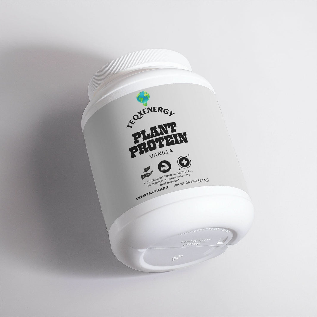 TeqenX Plant Protein Vanilla - 20g Complete Vegan Protein