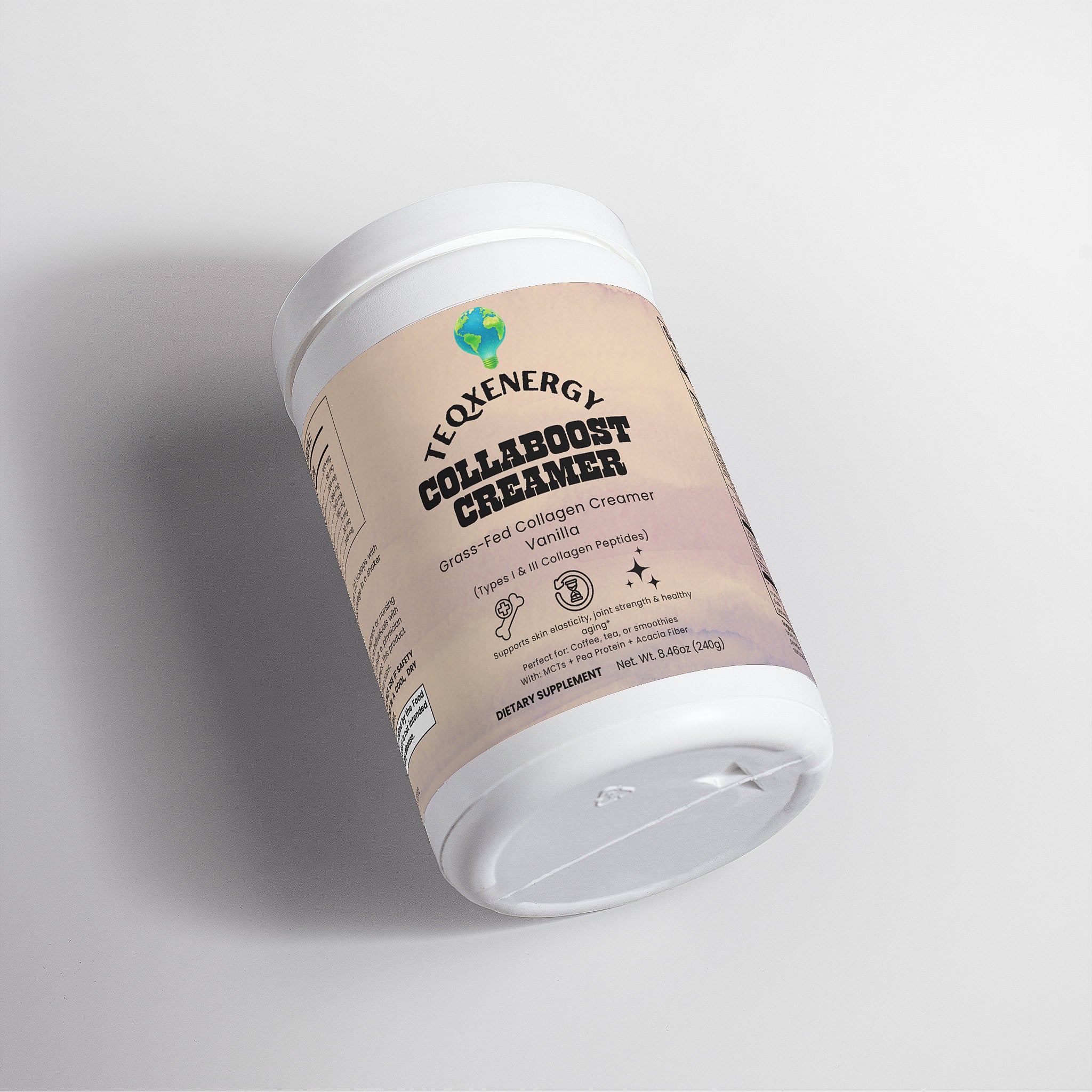 Collaboost Creamer - Grass-Fed Collagen Vanilla