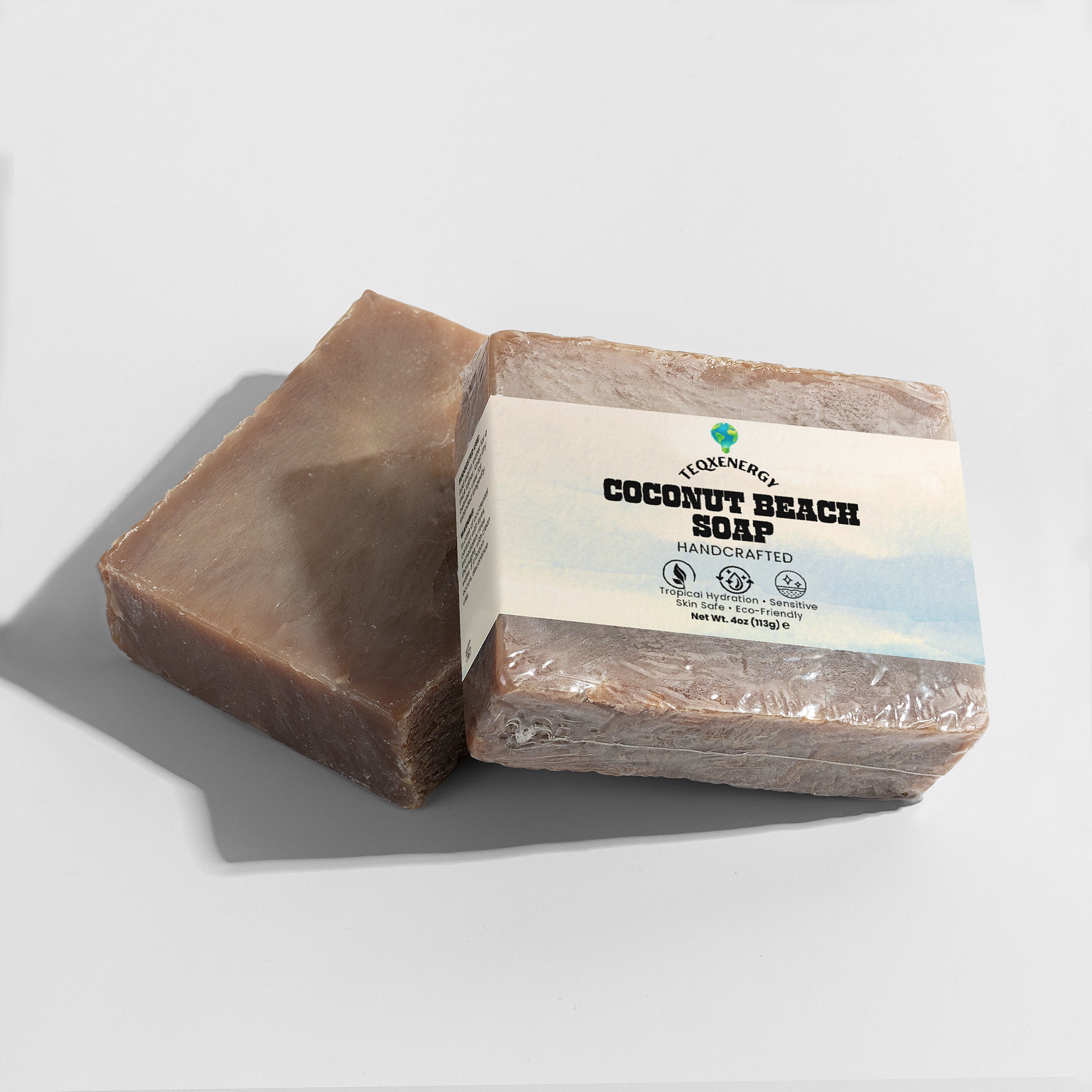 Coconut Beach Soap - Sensitive Skin Tropical Luxury