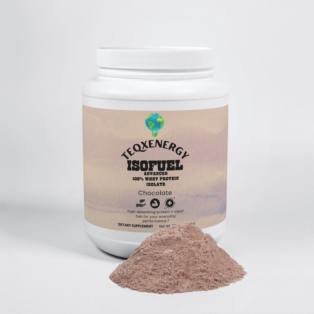 TeqenX Isofuel Advanced Chocolate offers 22g of premium whey protein isolate for muscle recovery and growth. Enjoy authentic chocolate flavor with dual cocoa powders and MCT oil for sustained energy. Ideal for cutting phases, this low-carb, low-fat formula supports lean muscle gains and digestive comfort. Perfect for serious athletes seeking optimal performance.
