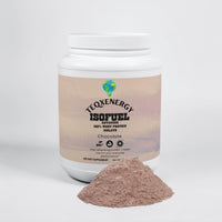 TeqenX Isofuel Advanced Chocolate offers 22g of premium whey protein isolate for muscle recovery and growth. Enjoy authentic chocolate flavor with dual cocoa powders and MCT oil for sustained energy. Ideal for cutting phases, this low-carb, low-fat formula supports lean muscle gains and digestive comfort. Perfect for serious athletes seeking optimal performance.