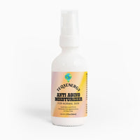 TeqenX Anti Aging Moisturizer in a white pump bottle, designed for normal skin, featuring advanced retinol peptides for rejuvenation.