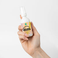 TeqenX Anti Aging Moisturizer in a pink spray bottle, designed for normal skin, enhances elasticity and hydration.