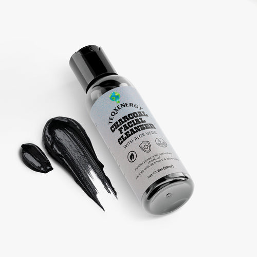 Charcoal Facial Cleanser - Gentle Daily Purifying
