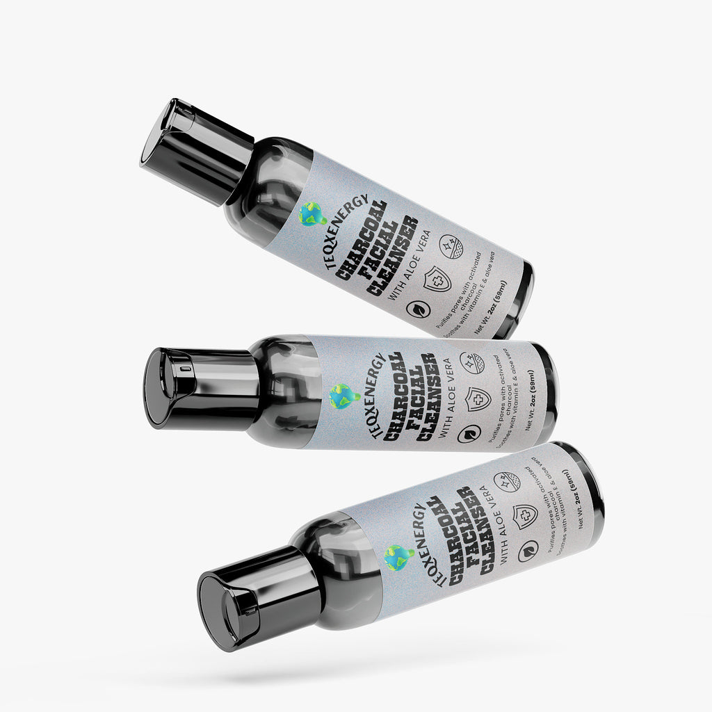 Charcoal Facial Cleanser - Gentle Daily Purifying