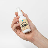 TeqenX Anti Aging Moisturizer for Sensitive Skin in a spray bottle, designed to reduce fine lines and enhance hydration.