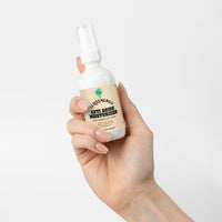 TeqenX Anti Aging Moisturizer for Sensitive Skin in a spray bottle, designed to reduce fine lines and enhance hydration.