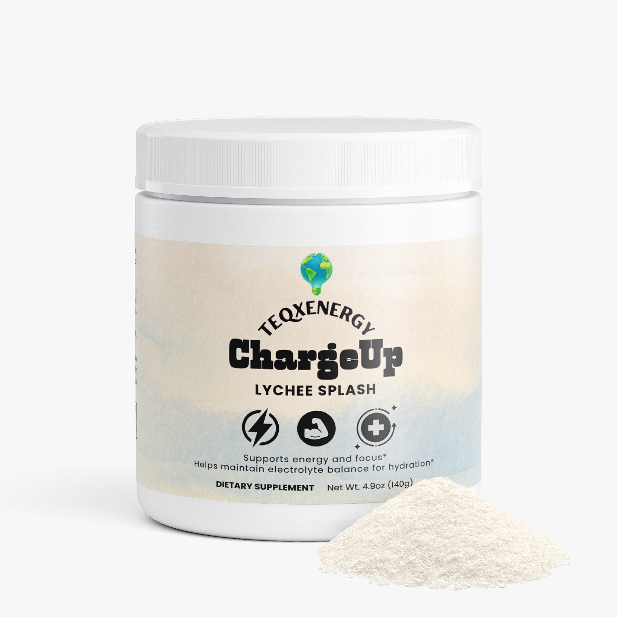 ChargeUp Lychee Splash - Balanced Energy No Crash