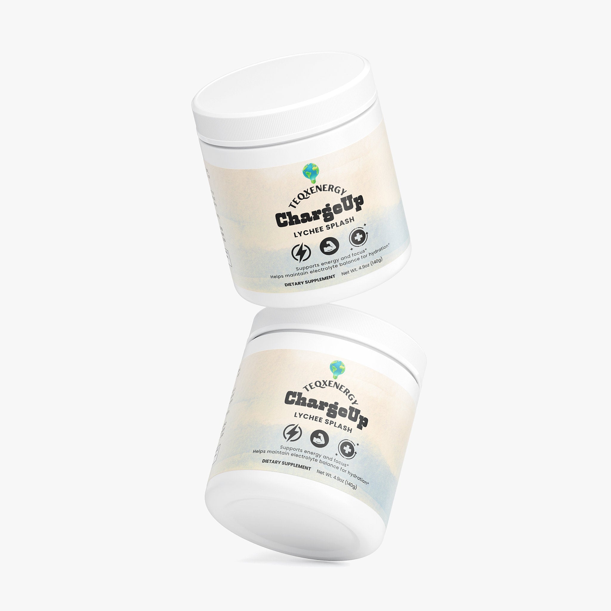 ChargeUp Lychee Splash - Balanced Energy No Crash