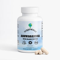 TeqenX Organic Ashwagandha supports stress relief and mental clarity with 100% organic ingredients. Enjoy a 30-day supply in vegan capsules.