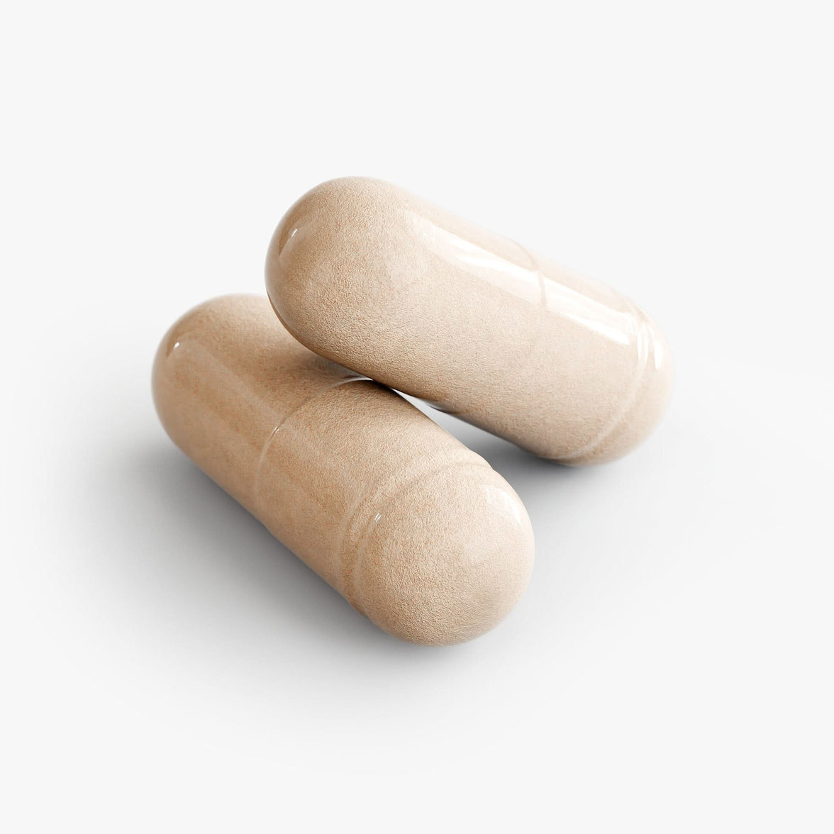 TeqenX Organic Ashwagandha capsules stacked, promoting natural stress relief and calm energy with enhanced absorption.