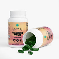 TeqenX THERMOTONE MCT is a powerful fat burner that supports metabolism and weight management. This formula features MCT oil, L-Carnitine, and Garcinia Cambogia to enhance fat burning and improve fat metabolism. With over 20 active ingredients, including essential vitamins and minerals, it promotes optimal liver function and complete nutrition. Ideal for those committed to a balanced diet and exercise, THERMOTONE MCT helps you achieve your fitness goals effectively.