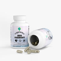 TeqenX HERHARMONY Female Enhancement features 20+ active ingredients designed to boost women's wellness. This powerful formula includes essential B-vitamins, zinc, L-Arginine, and herbal extracts like Ashwagandha and Ginseng. Experience enhanced energy metabolism, immune support, and improved circulation for overall vitality. Elevate your daily well-being with this holistic supplement.