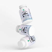 TeqenX HERHARMONY Female Enhancement bottles showcasing a wellness supplement for women's vitality with herbal extracts and B-vitamins.