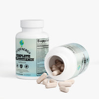 TeqenX Complete Multivitamin offers essential vitamins, minerals, and antioxidants for daily wellness. With over 20 premium ingredients, it supports energy, immune health, and eye wellness. Elevate your health with this USA-made multivitamin in a convenient 30-day supply.