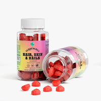 TeqenX Hair, Skin & Nails Gummies in passion fruit flavor support beauty from within with biotin, marine collagen, and essential vitamins. Enjoy strong hair, glowing skin, and healthy nails in a delicious daily treat. Perfect for your beauty routine.