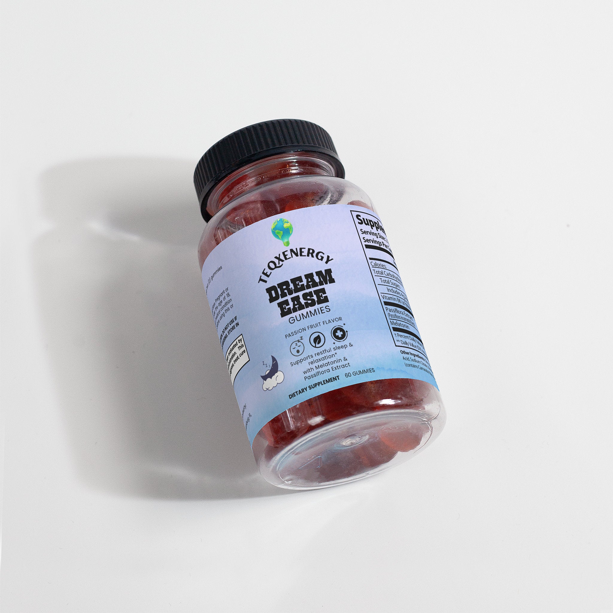DREAMEASE Gummies - Melatonin REM Sleep Passion Fruit