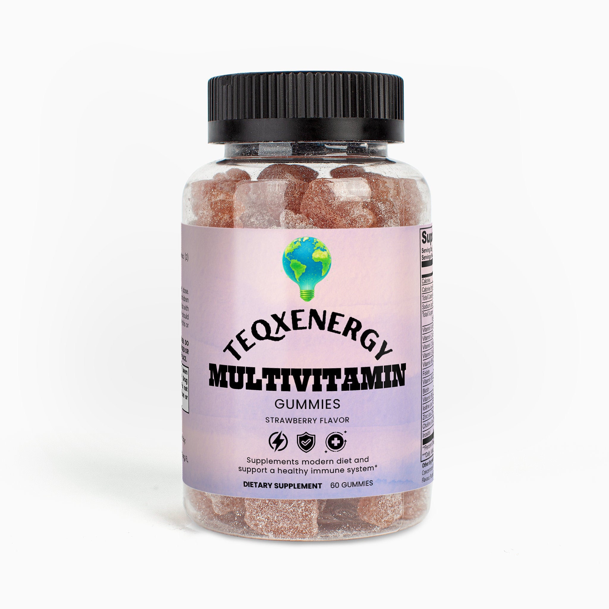 Multivitamin Bear Gummies - Adult Daily Strawberry