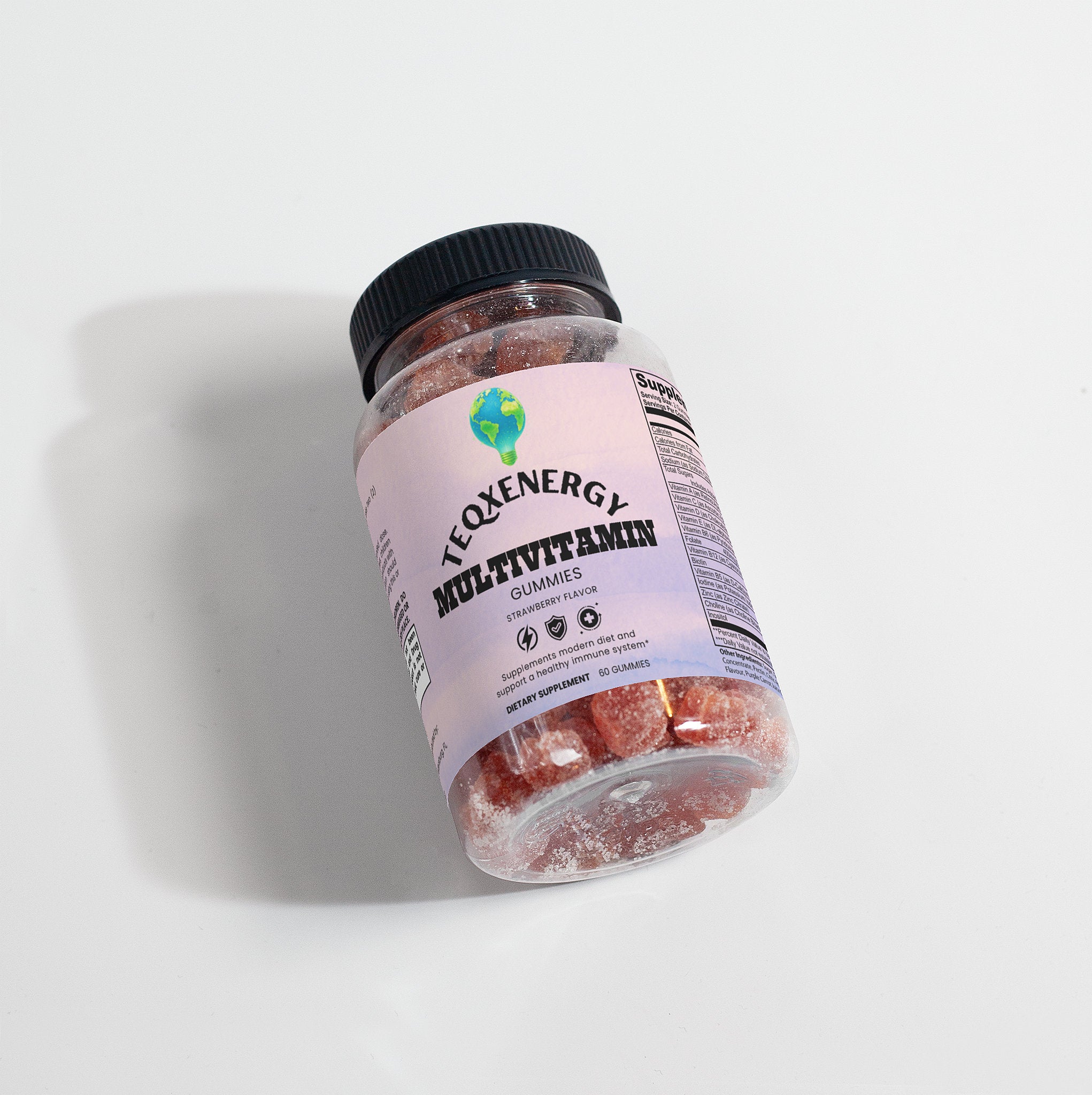 Multivitamin Bear Gummies - Adult Daily Strawberry
