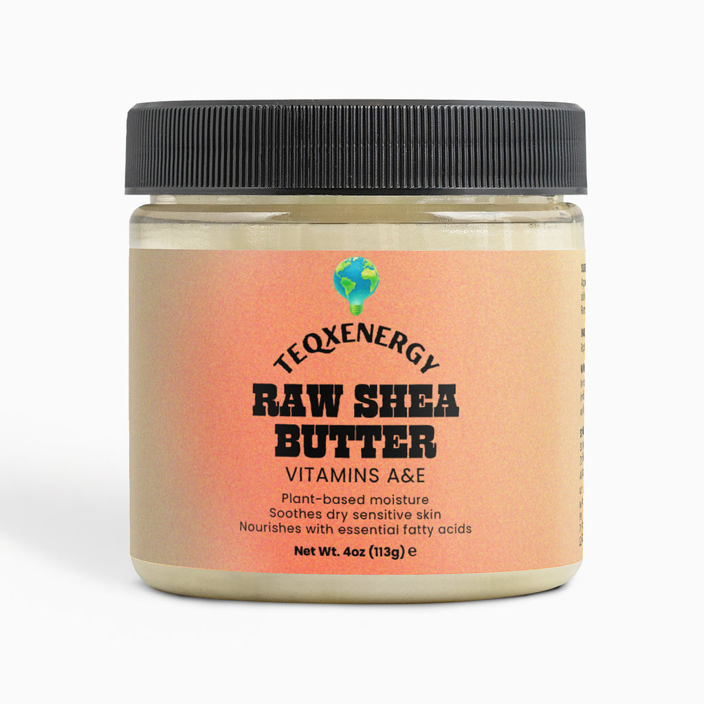 Raw Shea Butter - Organic Unrefined Moisturizer 4oz