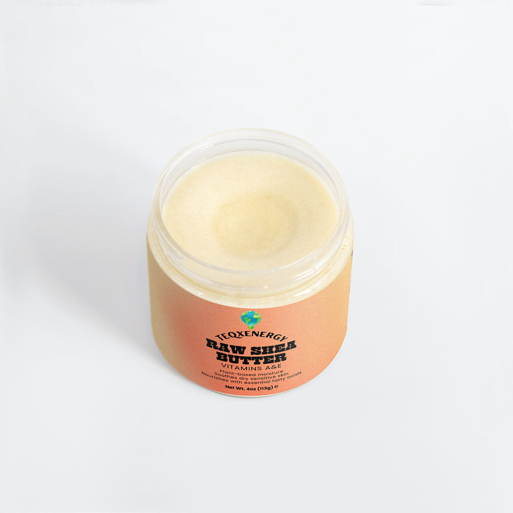 Raw Shea Butter - Organic Unrefined Moisturizer 4oz