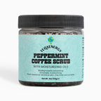 Peppermint Coffee Scrub - Exfoliating Body Polish 4oz