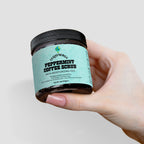 Peppermint Coffee Scrub - Exfoliating Body Polish 4oz
