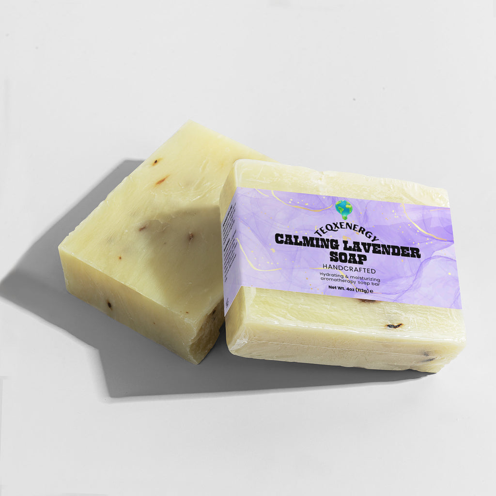 Calming Lavender Soap - Pure Essential Oil Bar 4oz