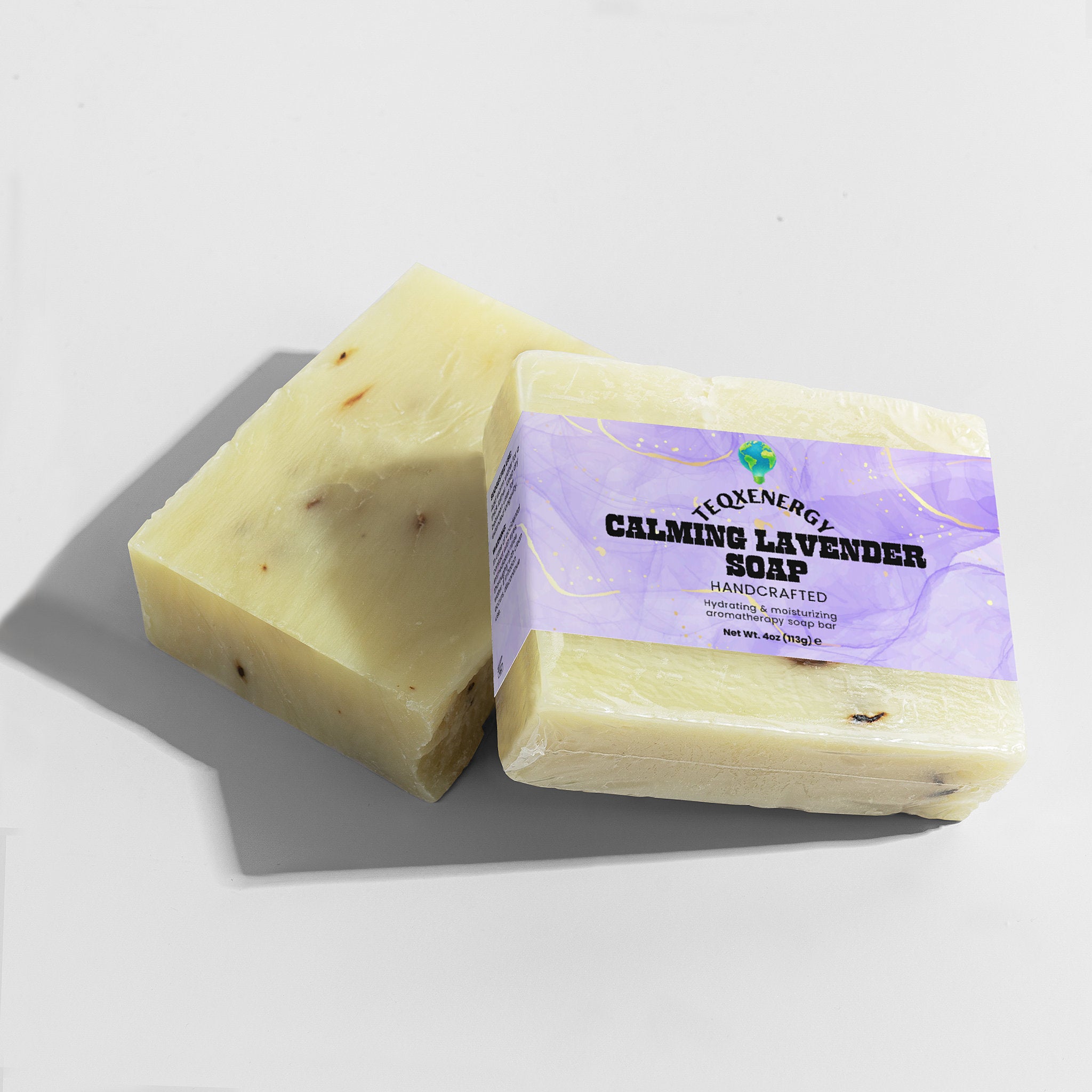 Calming Lavender Soap - Pure Essential Oil Bar 4oz
