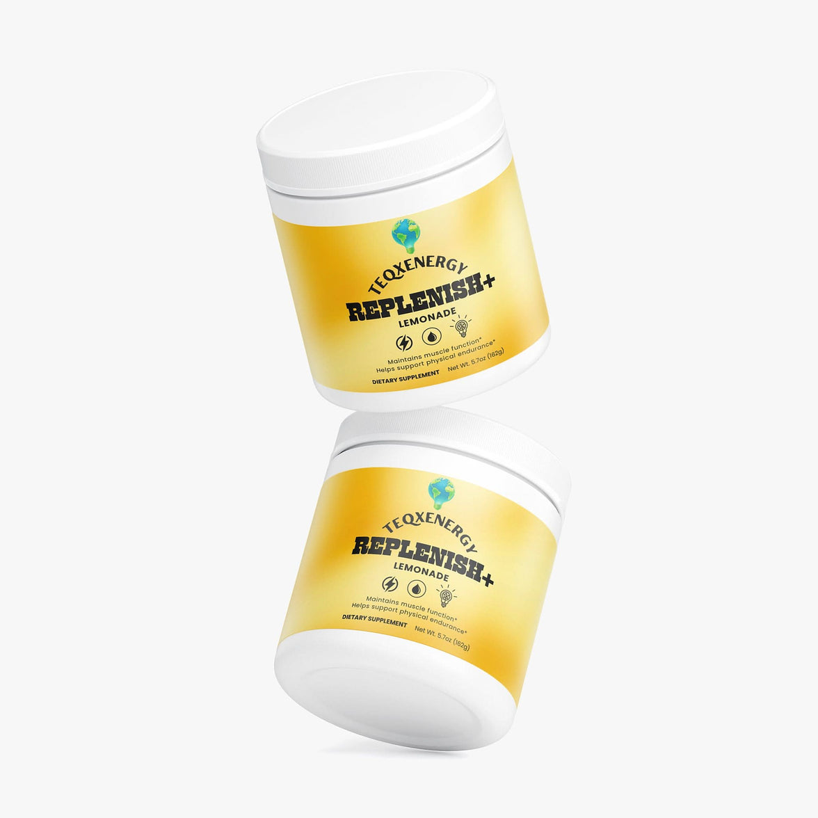 TeqenX Replenish+ Lemonade is a caffeine-free electrolyte powder designed for active lifestyles. Packed with essential electrolytes and B-vitamins, it enhances endurance, muscle function, and energy without jitters. Ideal for athletes, professionals, and students, this refreshing hydration solution supports optimal performance during workouts, studying, and travel. Choose TeqenX for effective hydration in a delicious Lemonade flavor.