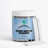 TeqenX Colon Gentle Cleanse features 30 sachets of natural fiber, including psyllium husk and digestive enzymes, for effective digestive support. Experience gentle cleansing and improved regularity with this easy-to-use formula designed for your wellness.