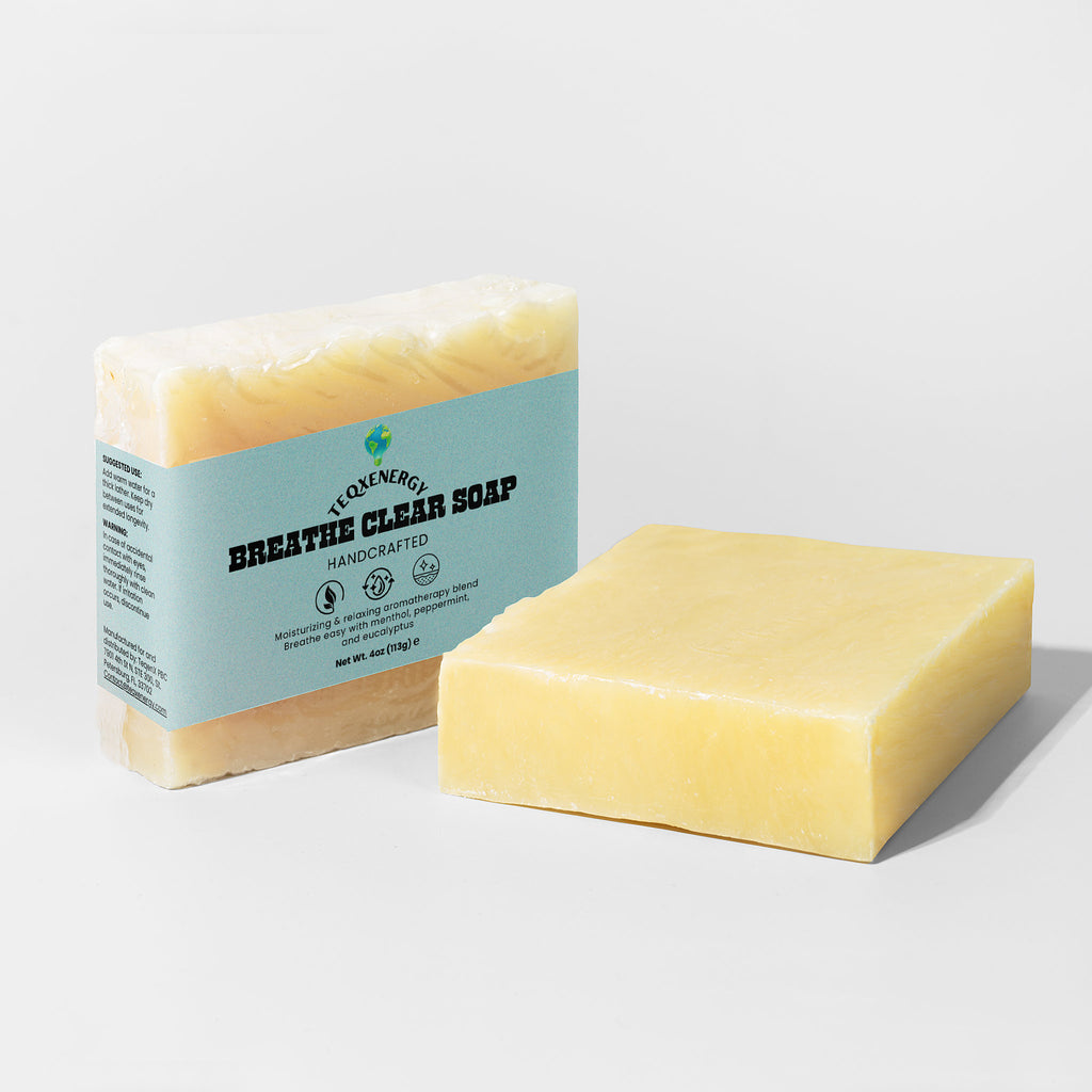 Breathe Clear Soap - Eucalyptus Peppermint Aromatherapy
