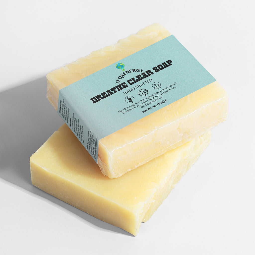 Breathe Clear Soap - Eucalyptus Peppermint Aromatherapy