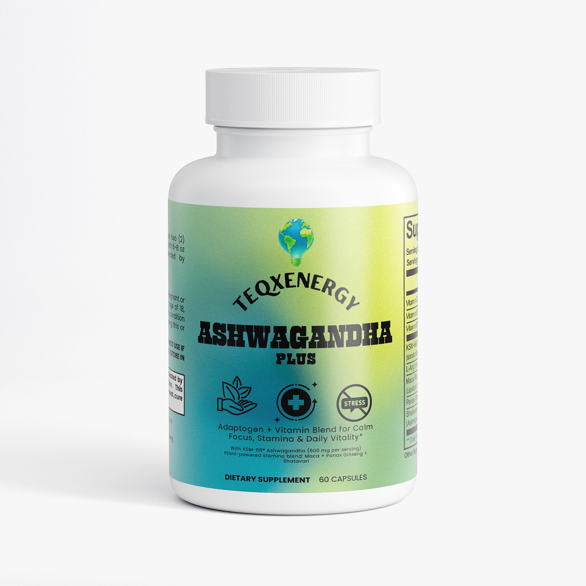 Ashwagandha Plus – Advanced Stress Resilience & Vitality Complex