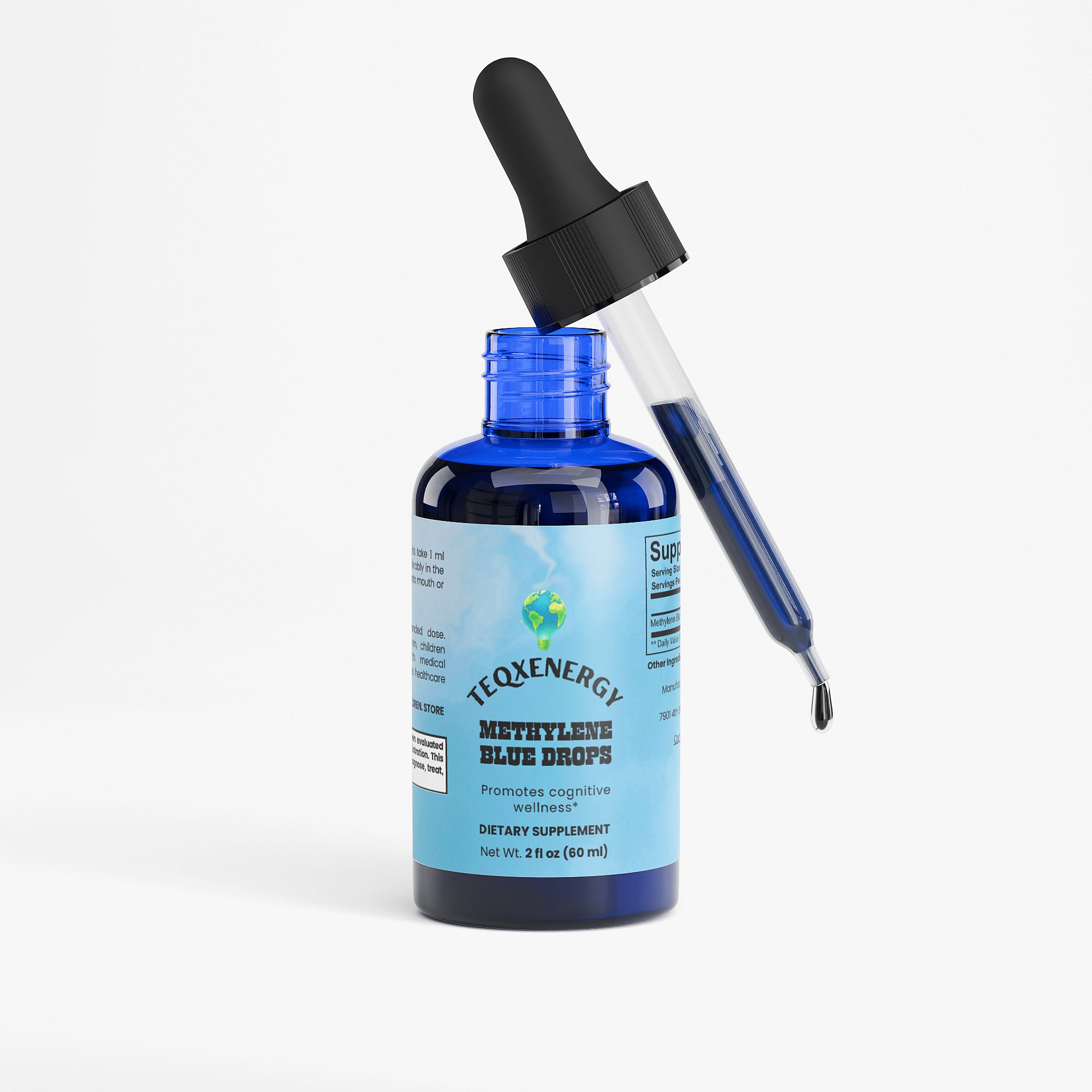 Methylene Blue Drops – Mitochondrial Energy & Cognitive Support