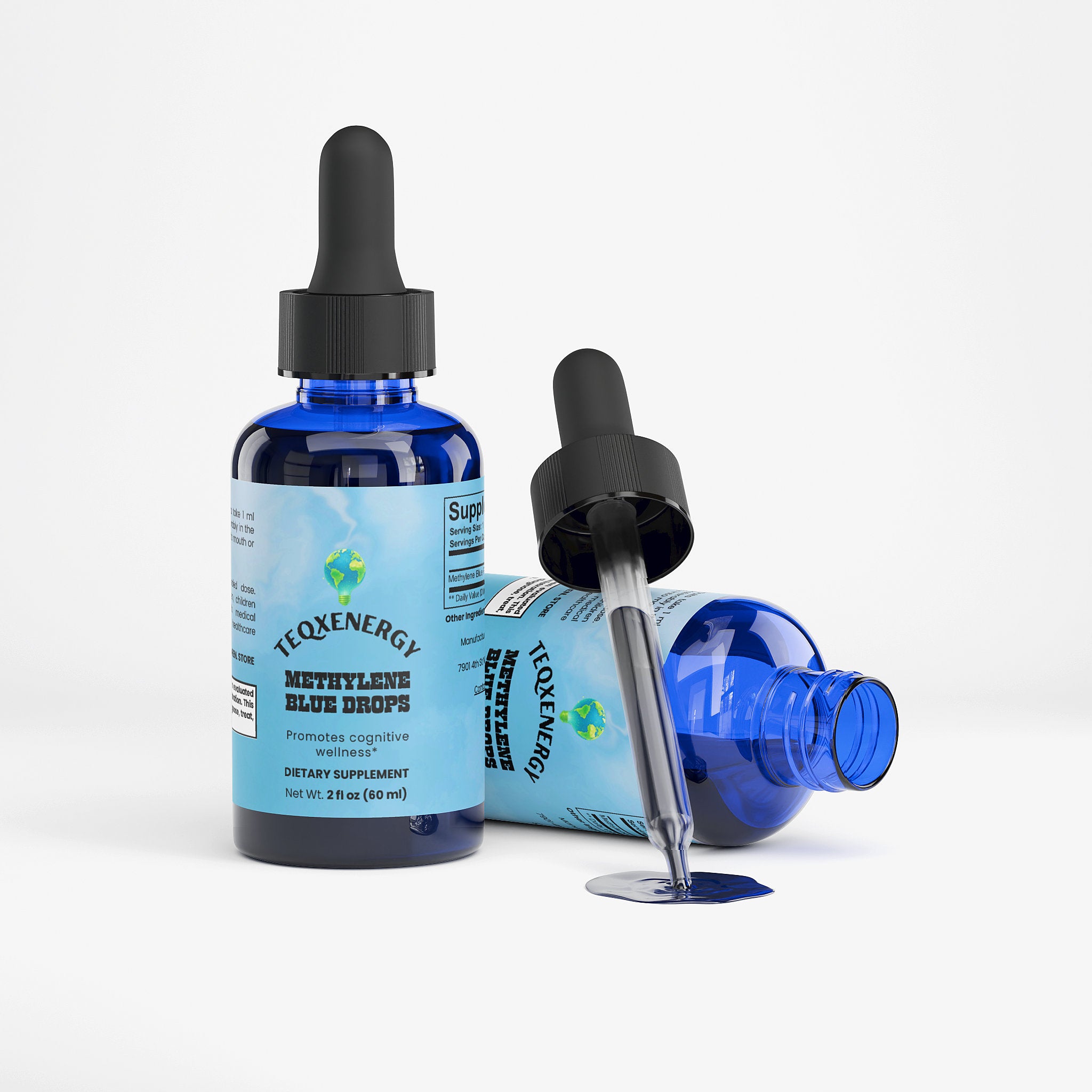Methylene Blue Drops – Mitochondrial Energy & Cognitive Support