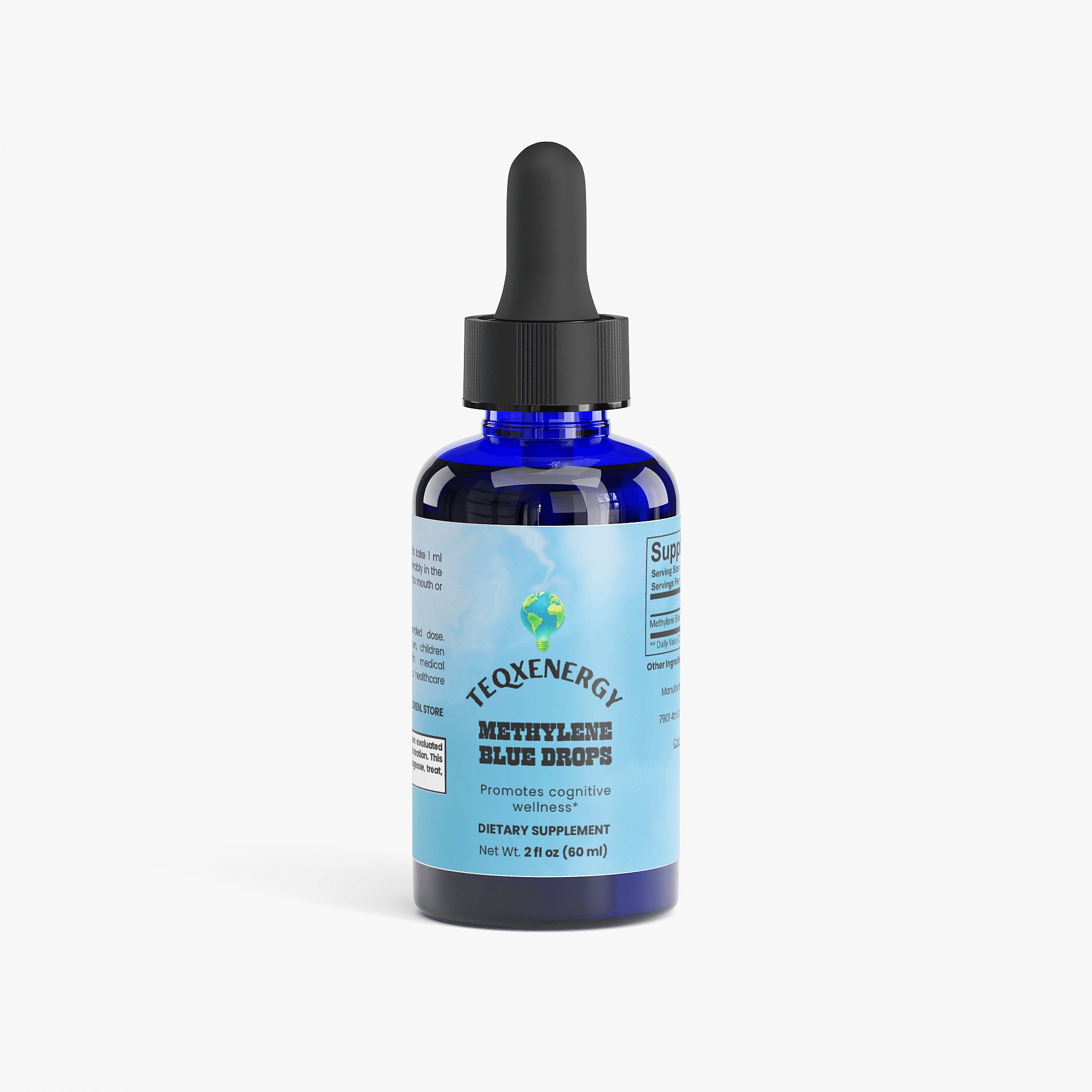 Methylene Blue Drops – Mitochondrial Energy & Cognitive Support