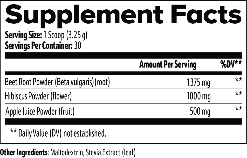 Beetroot Powder - Blood Flow & Athletic Recovery