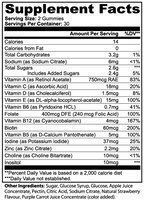Multivitamin Bear Gummies - Adult Daily Strawberry