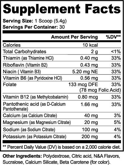 TeqenX Replenish+ Passion Fruit electrolyte powder offers essential hydration with B-vitamins for peak performance. Ideal for athletes, students, and gamers, this caffeine-free formula supports endurance, recovery, and mental clarity. Enjoy the tangy-sweet flavor without sugar or artificial additives. Stay refreshed and elevate your performance with every sip!