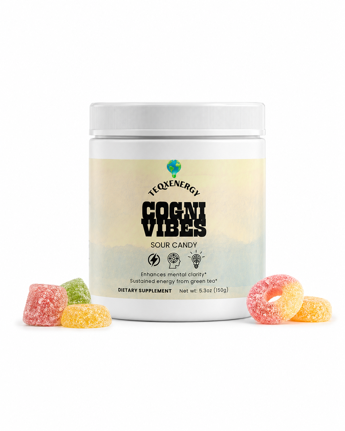 CogniVibes - Cognitive Performance Sour Candy
