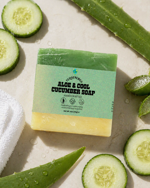 Aloe Cucumber Soap - Cooling Relief Sensitive Skin