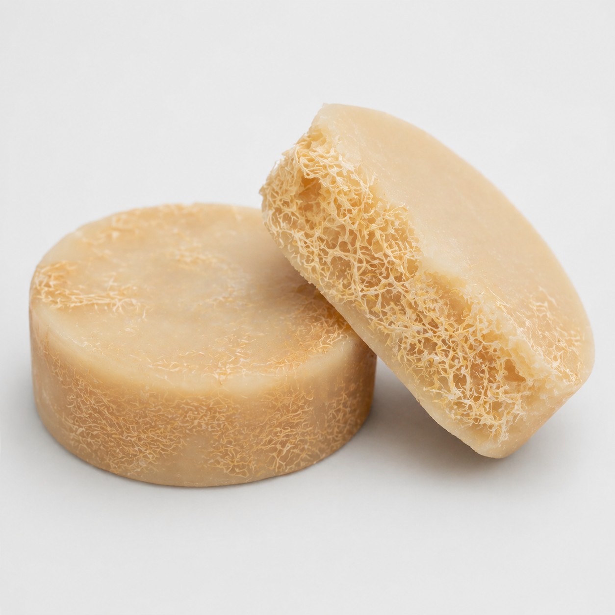 Exfoliating Luffa Bar - Hemp Tea Tree Natural Scrub