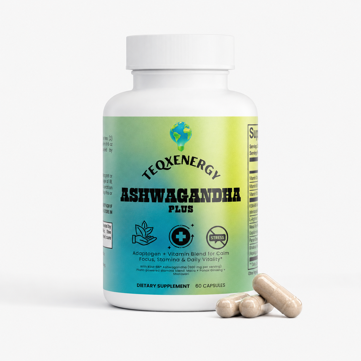 Ashwagandha Plus – Advanced Stress Resilience & Vitality Complex