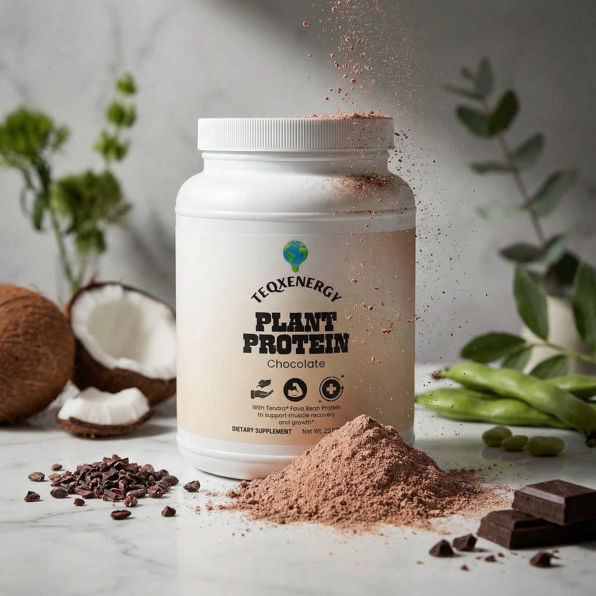 Plant Protein Chocolate - 21g Complete Vegan Protein