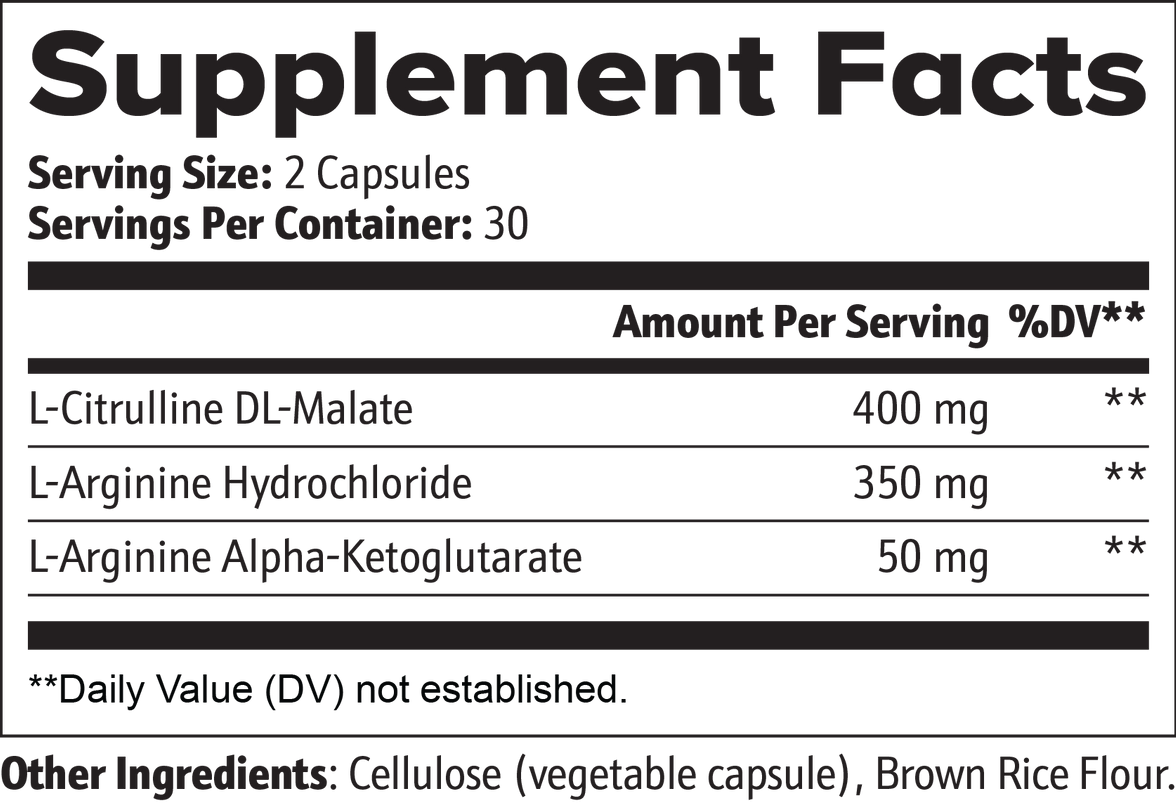 L-Citrulline & L-Arginine Stack